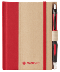 Hard Cover Recycled Notebook