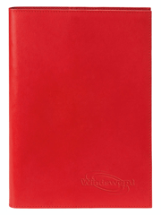 Red Eco Leather Journal